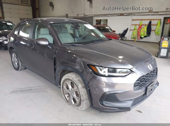3CZRZ2H33PM727674 2023 HONDA HR-V Gray წინა ხედი