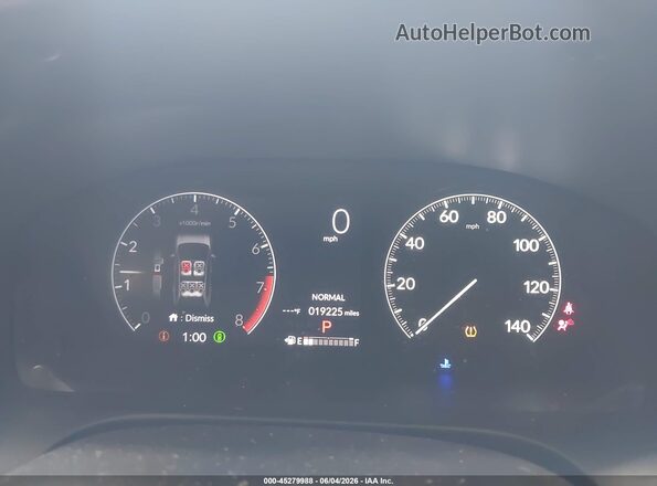 3CZRZ2H33PM727674 2023 HONDA HR-V Gray უკანა სავარძლების ხედი