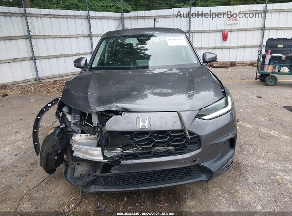 3CZRZ2H33PM735354 2023 HONDA HR-V Gray Widok zestawu wskaźników