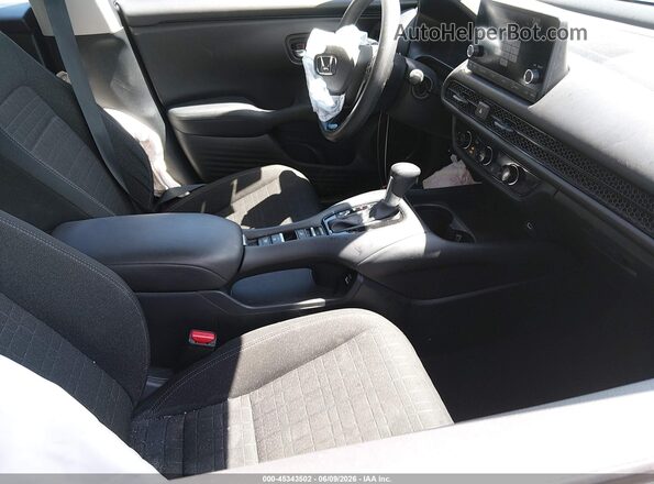3CZRZ2H33PM743891 2023 HONDA HR-V Gray Vista interior delantera