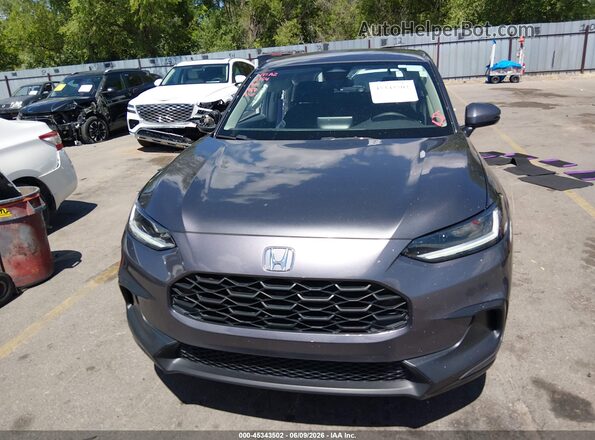 3CZRZ2H33PM743891 2023 HONDA HR-V Gray Vista interior trasera