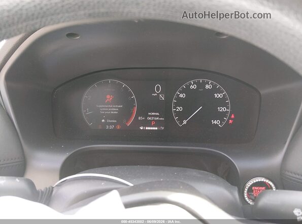 3CZRZ2H33PM743891 2023 HONDA HR-V Gray Vista de los asientos traseros