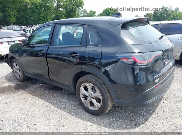 3CZRZ2H33RM779602 2024 HONDA HR-V Black უკანა მარცხენა