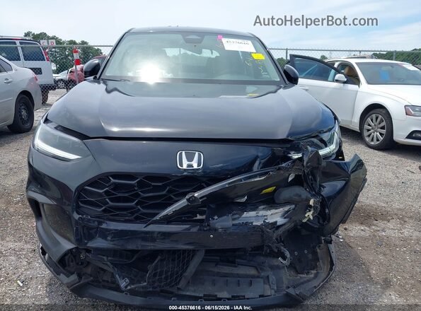 3CZRZ2H33RM779602 2024 HONDA HR-V Black ხელსაწყოთა პანელის ხედი