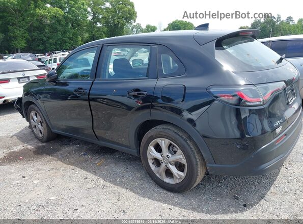 3CZRZ2H33RM779602 2024 HONDA HR-V Black სალონის 360-გრადუსიანი ხედი
