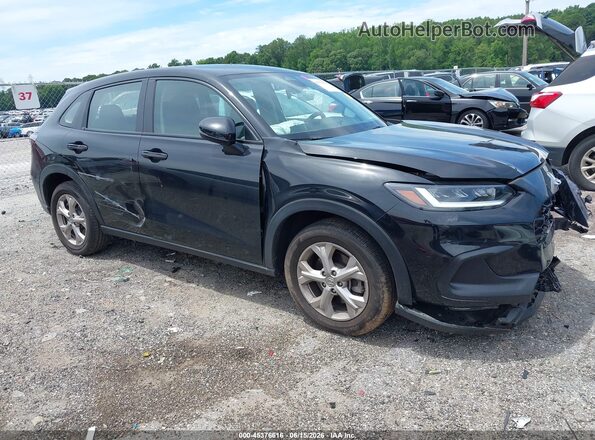 3CZRZ2H33RM779602 2024 HONDA HR-V Black უკანა სალონის ხედი