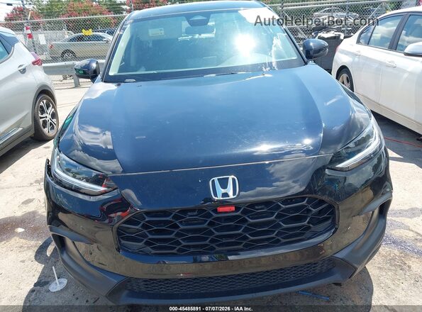 3CZRZ2H33RM782077 2024 HONDA HR-V Black Widok zestawu wskaźników