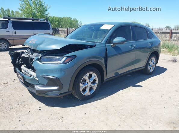 3CZRZ2H33SM758822 2025 HONDA HR-V Light Blue Передня ліва чверть