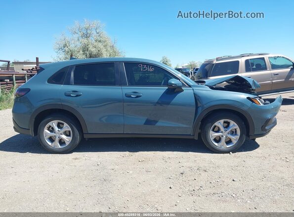 3CZRZ2H33SM758822 2025 HONDA HR-V Light Blue Панорамний вид салону 360°