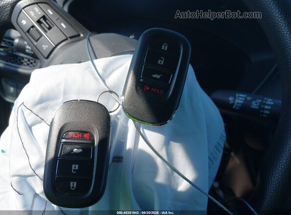3CZRZ2H33TM748499 2026 HONDA HR-V Белый Вид панели приборов