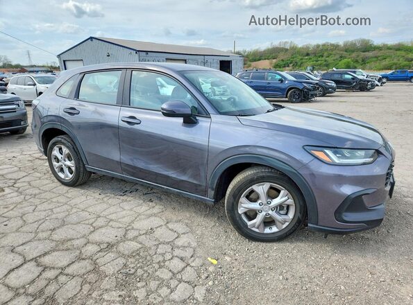 3CZRZ2H34PM744760 2023 HONDA HR-V Серый Передняя правая четверть