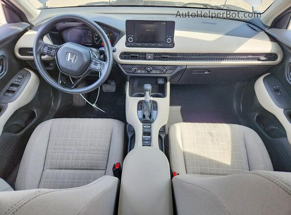 3CZRZ2H34PM744760 2023 HONDA HR-V Серый Вид панели приборов