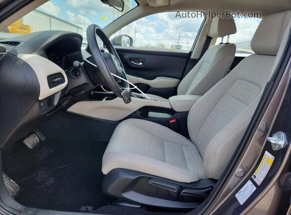 3CZRZ2H34PM744760 2023 HONDA HR-V Серый Вид салона спереди