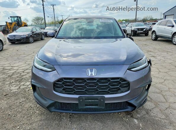 3CZRZ2H34PM744760 2023 HONDA HR-V Серый Вид спереди