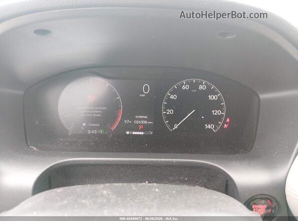 3CZRZ2H34RM774313 2024 HONDA HR-V Gray Vista de los asientos traseros