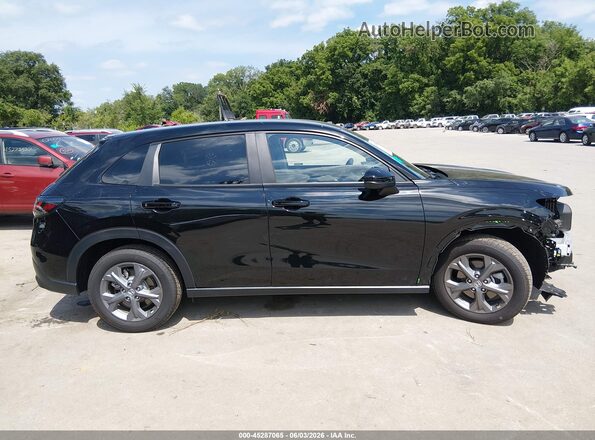 3CZRZ2H34TM722610 2026 HONDA HR-V Black Панорамний вид салону 360°