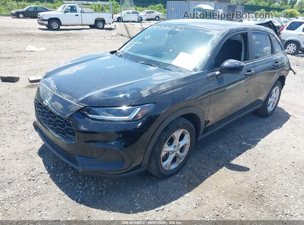 3CZRZ2H35RM767287 2024 HONDA HR-V Black Vista tres cuartos delantera izquierda