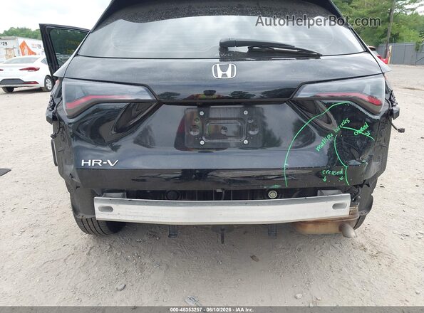 3CZRZ2H35SM733629 2025 HONDA HR-V Black წინა ხედი