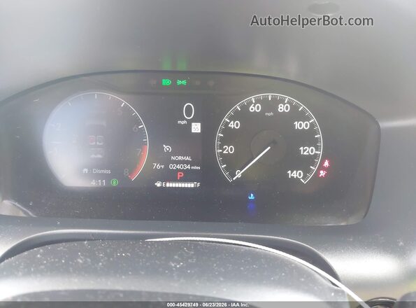 3CZRZ2H36SM779356 2025 HONDA HR-V Gray Widok tylnych siedzeń