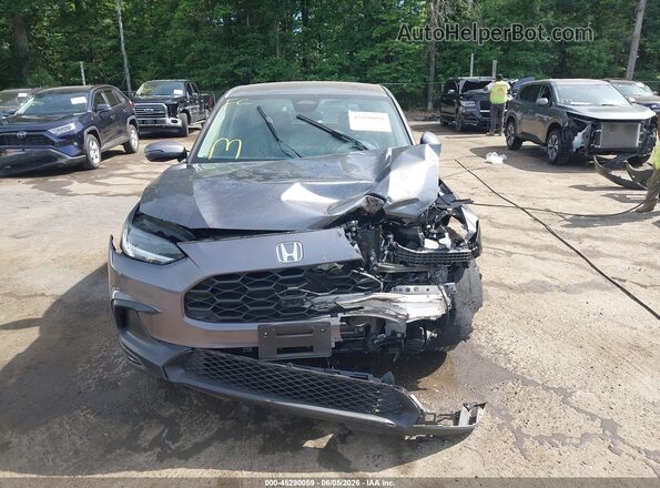 3CZRZ2H37PM725958 2023 HONDA HR-V Gray Dashboard view