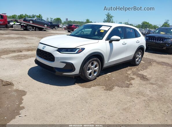 3CZRZ2H37PM734045 2023 HONDA HR-V White Առջևի ձախ երեք քառորդ տեսարան