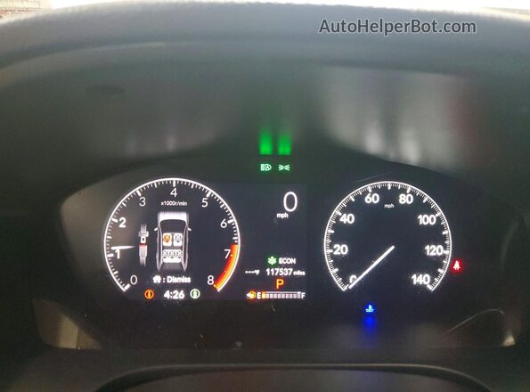 3CZRZ2H37PM741206 2023 HONDA HR-V White Вид щитка приладів