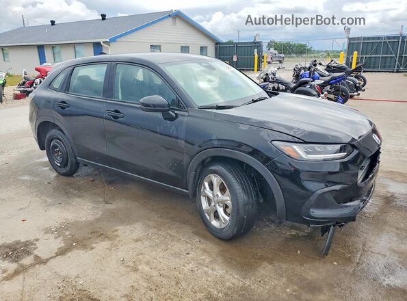 3CZRZ2H37RM707690 2024 HONDA HR-V Black Передня права чверть