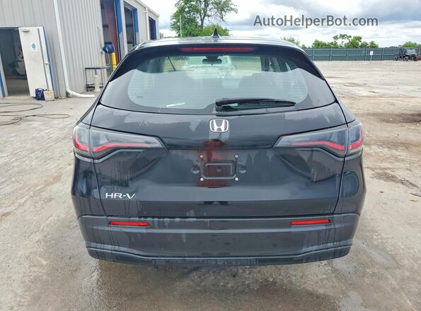 3CZRZ2H37RM707690 2024 HONDA HR-V Black Вид ззаду