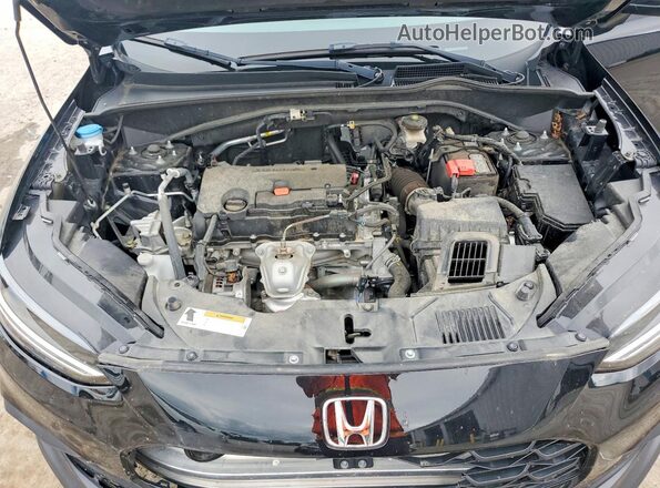 3CZRZ2H37RM707690 2024 HONDA HR-V Black Вид підкапотного простору