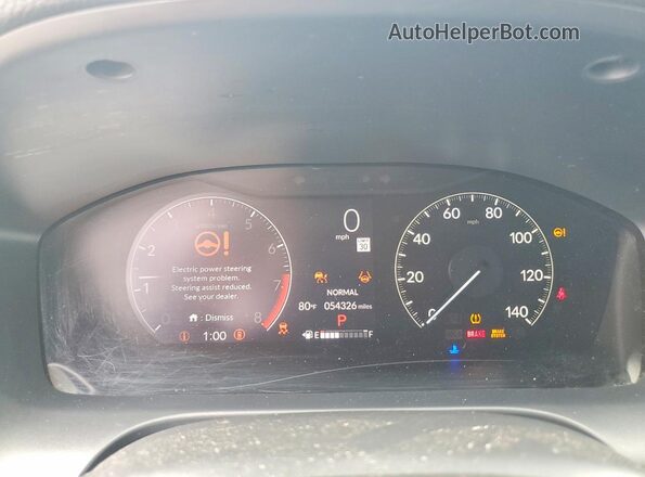 3CZRZ2H37RM707690 2024 HONDA HR-V Black Вид щитка приладів