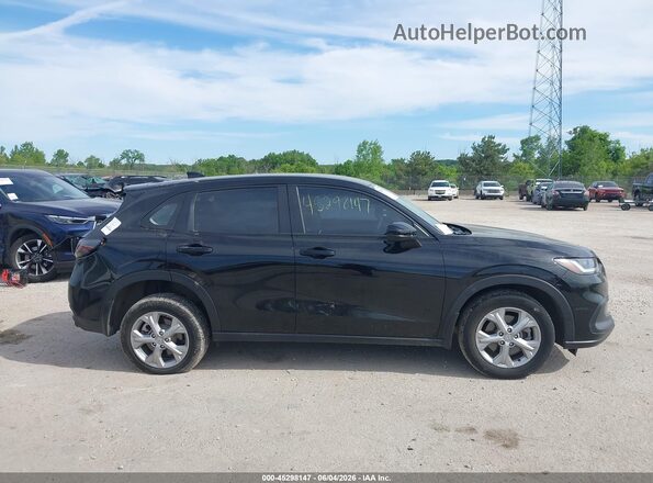 3CZRZ2H37SM768804 2025 HONDA HR-V Black Vista interior trasera