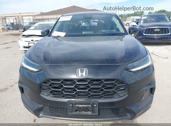 3CZRZ2H37SM768804 2025 HONDA HR-V Black Vista del cuadro de instrumentos