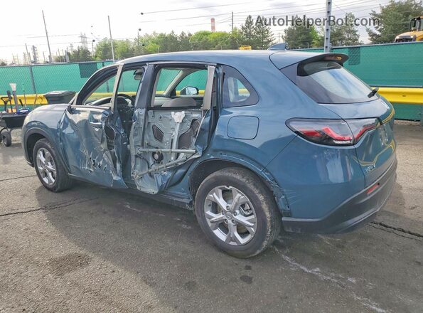 3CZRZ2H37SM797073 2025 HONDA HR-V Blue Trasero izquierdo