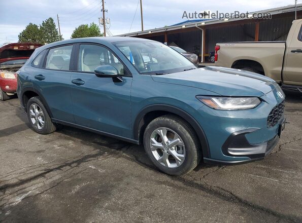 3CZRZ2H37SM797073 2025 HONDA HR-V Blue Delantero derecho