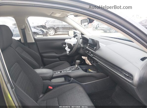 3CZRZ2H38PM721000 2023 HONDA HR-V Gray Вид салону спереду