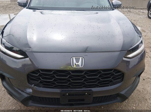 3CZRZ2H38PM721000 2023 HONDA HR-V Gray Вид щитка приладів