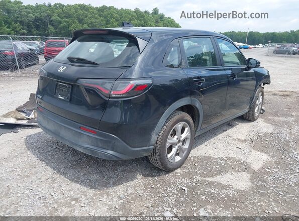 3CZRZ2H39PM714573 2023 HONDA HR-V Black უკანა მარჯვენა