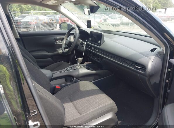 3CZRZ2H39PM714573 2023 HONDA HR-V Black წინა სალონის ხედი