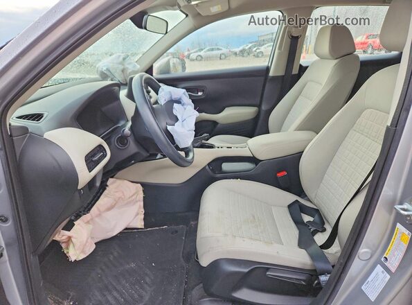 3CZRZ2H39PM747606 2023 HONDA HR-V Silver Widok wnętrza z przodu