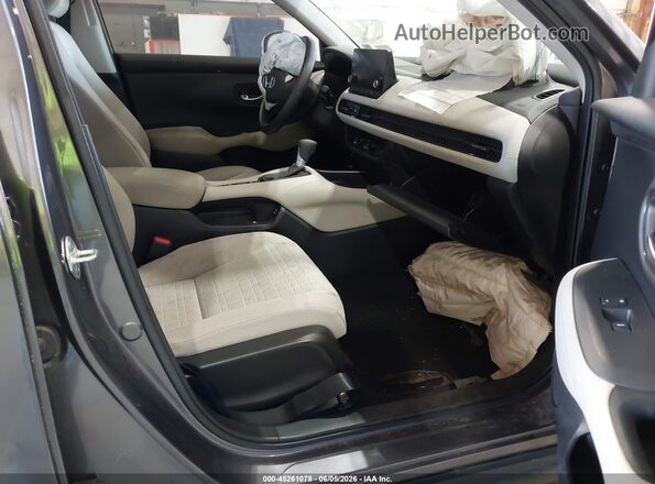 3CZRZ2H3XRM728596 2024 HONDA HR-V Gray Вид салону спереду