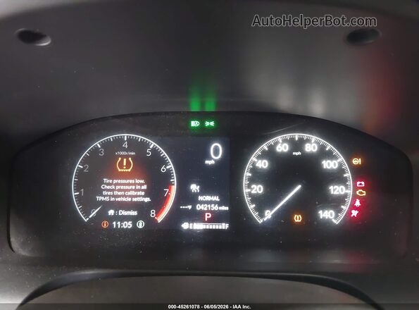 3CZRZ2H3XRM728596 2024 HONDA HR-V Gray Вид задніх сидінь
