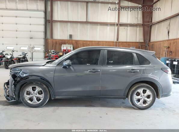 3CZRZ2H3XRM728596 2024 HONDA HR-V Gray Панорамний вид салону 360°
