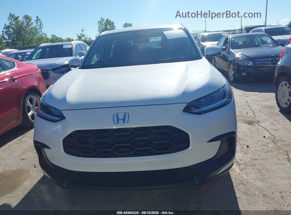 3CZRZ2H3XSM727082 2025 HONDA HR-V White ხელსაწყოთა პანელის ხედი