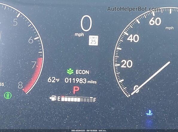 3CZRZ2H3XSM727082 2025 HONDA HR-V White 