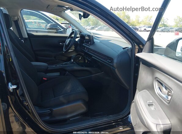3CZRZ2H3XSM738521 2025 HONDA HR-V Black წინა სალონის ხედი