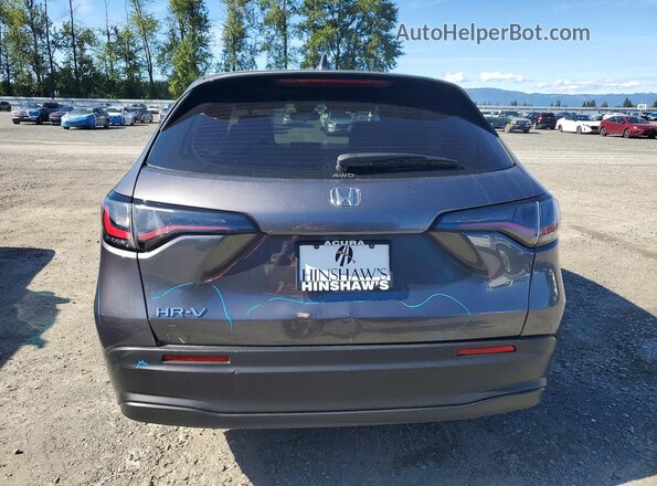 3CZRZ2H3XSM741631 2025 HONDA HR-V Gray Vista trasera