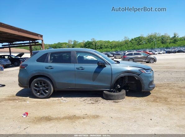 3CZRZ2H50PM725866 2023 HONDA HR-V Blue Սալոնի հետևի տեսք