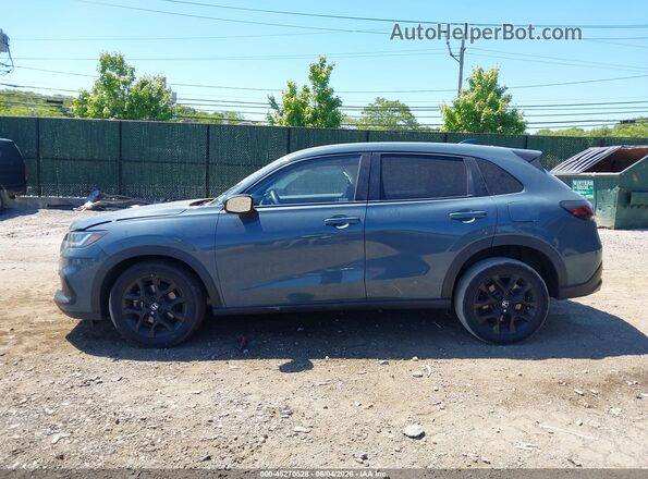 3CZRZ2H50PM725866 2023 HONDA HR-V Blue Սալոնի 360 աստիճան տեսք