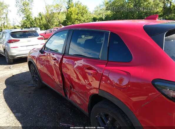 3CZRZ2H50RM700114 2024 HONDA HR-V Красный Вид спереди