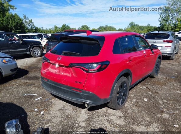 3CZRZ2H50RM700114 2024 HONDA HR-V Красный Задняя правая четверть